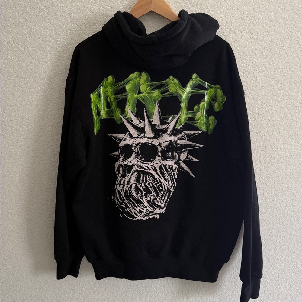 MAYC Slime Black Pullover Hoodie Size L